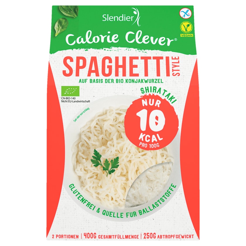 Slendier Spaghetti Style Bio Konjakwurzel vegan 250g